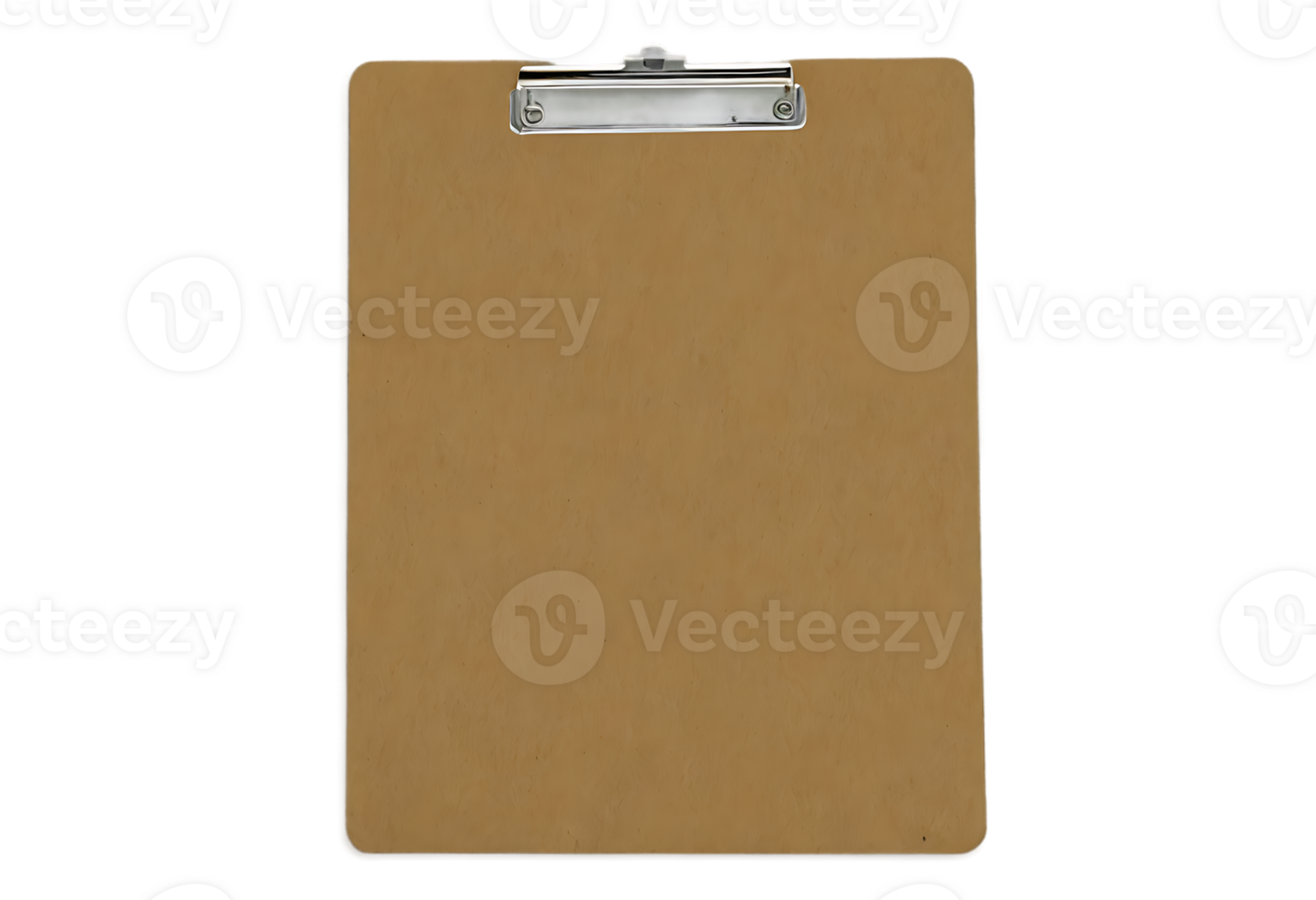 A clipboard with a brown paper on it png