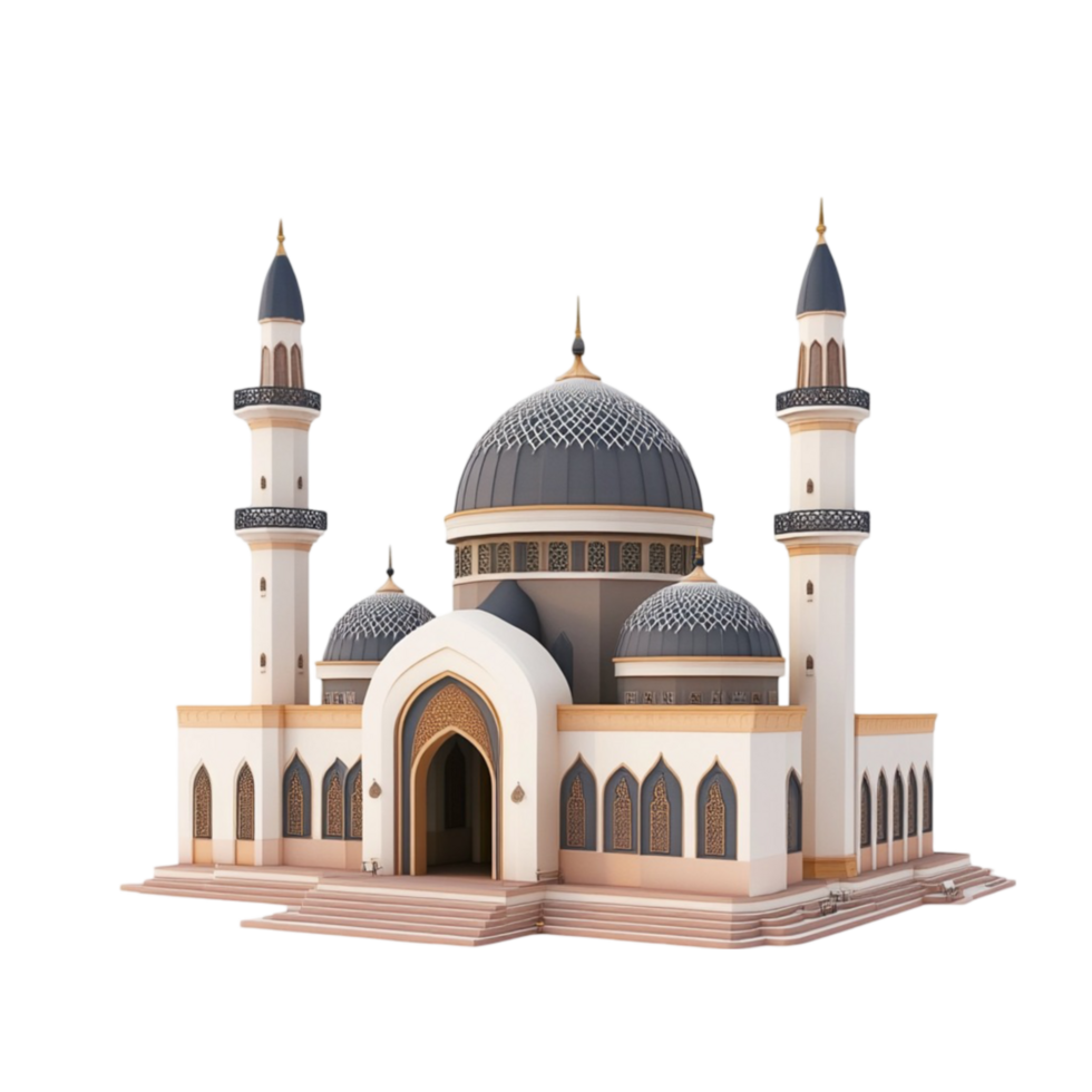 3D Islamic Mosque png