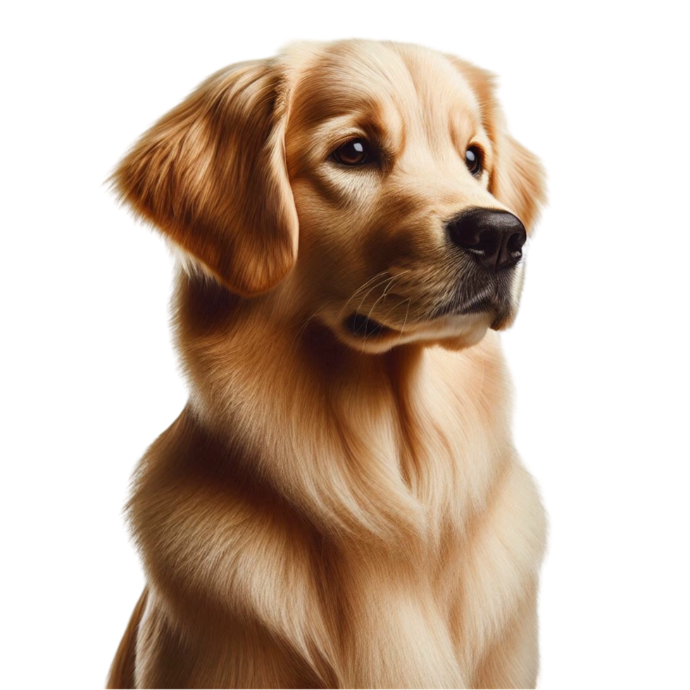 Golden Retriever Puppy Looking Forward png