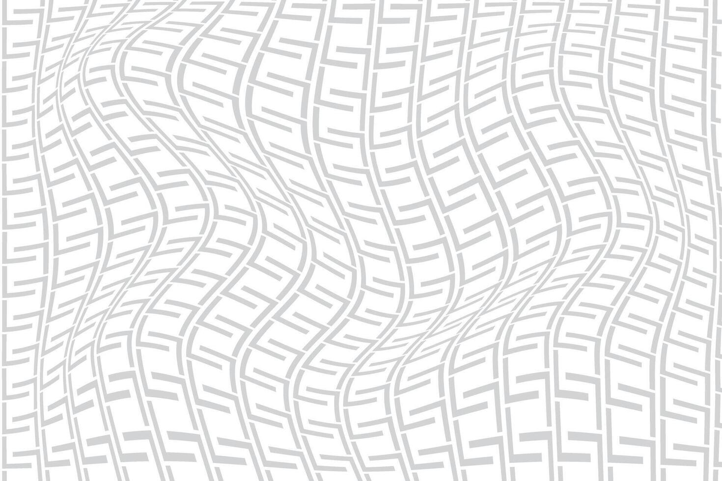 simple abstract grey ash color creative geometric wavy line pattern wavy lines optical illusion vector