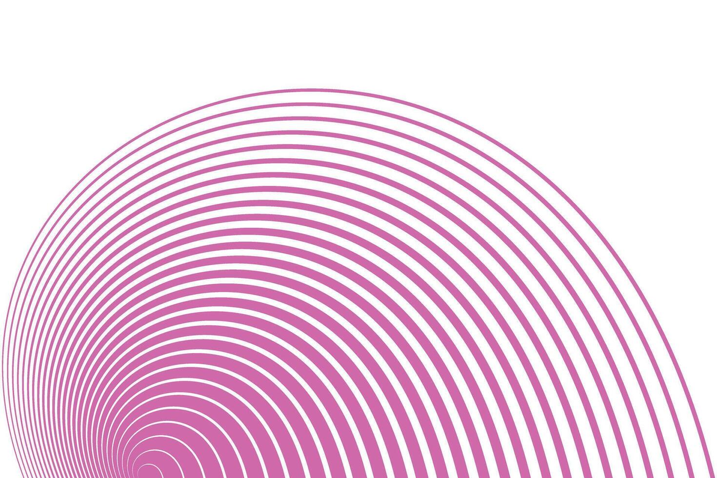 simple abstract light purple color big to small half circle round geometric pattern concentric circles abstract composition in pink vector