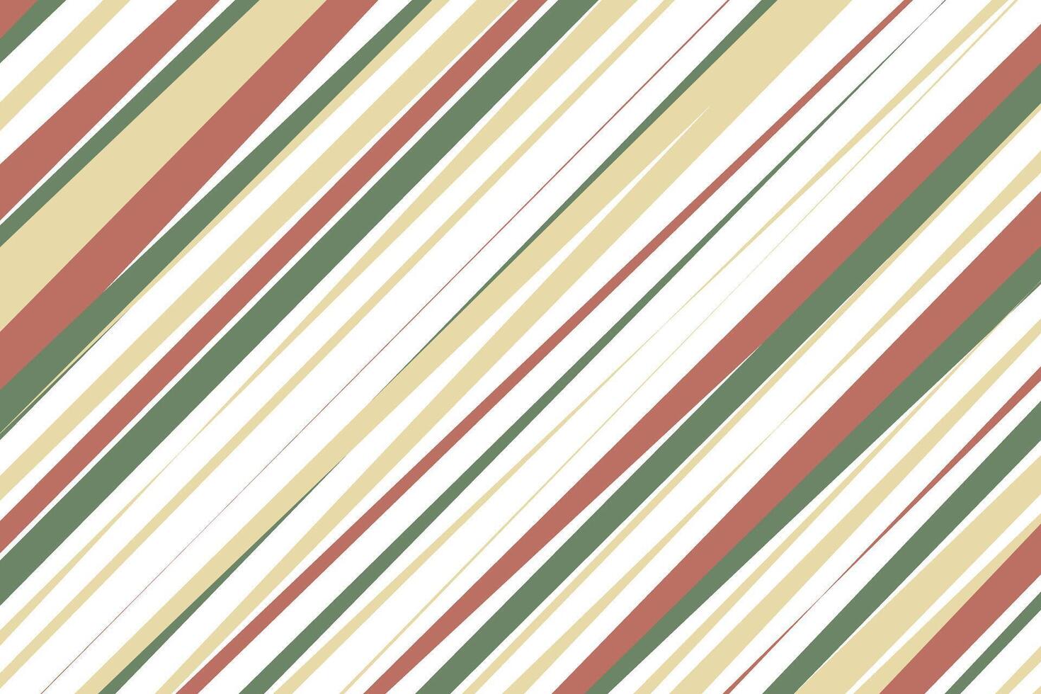 simple abstract brown cream green color diagonal creative geometric thin to thick line pattern vector