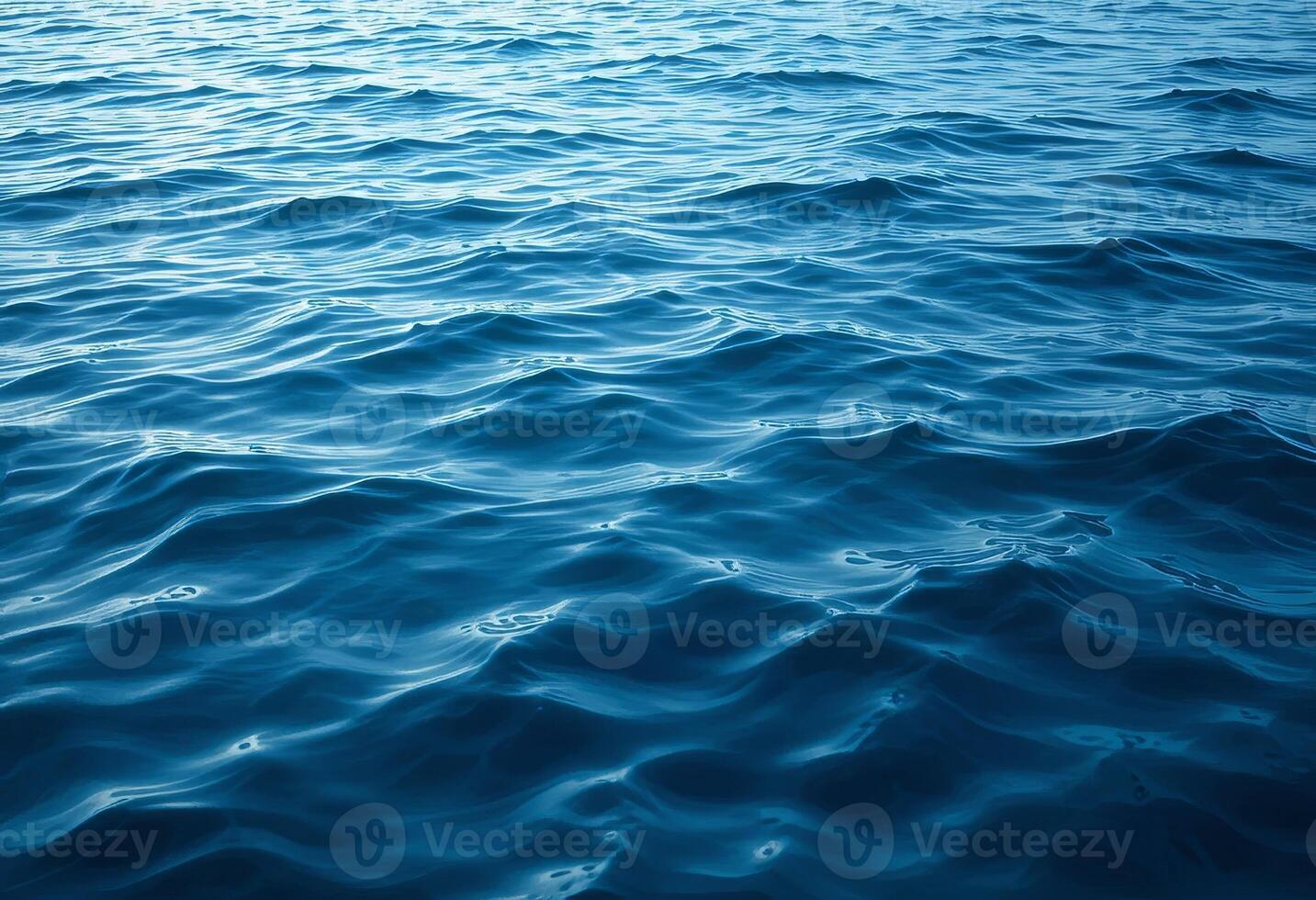 Tranquil blue water ripple texture for serene designs. photo