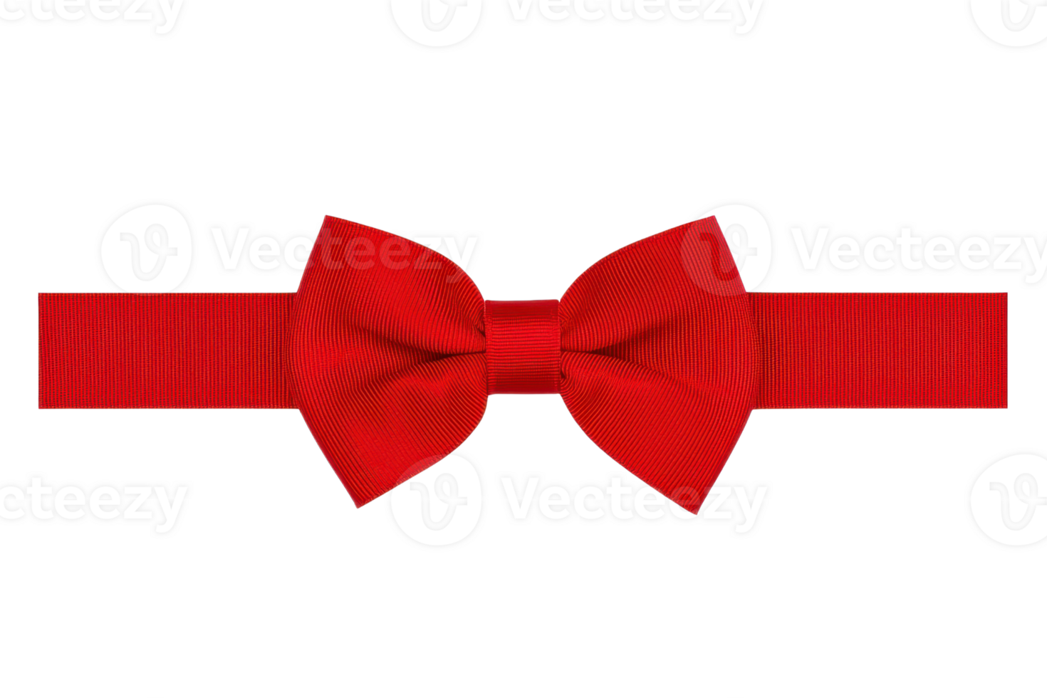 A vibrant red bow tie with classic design, perfect for formal occasions and adding touch of elegance to any outfit. bow tie is neatly tied, showcasing its smooth texture and rich color png
