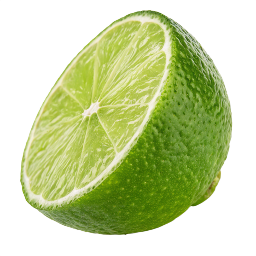lemons slice on transparent background png