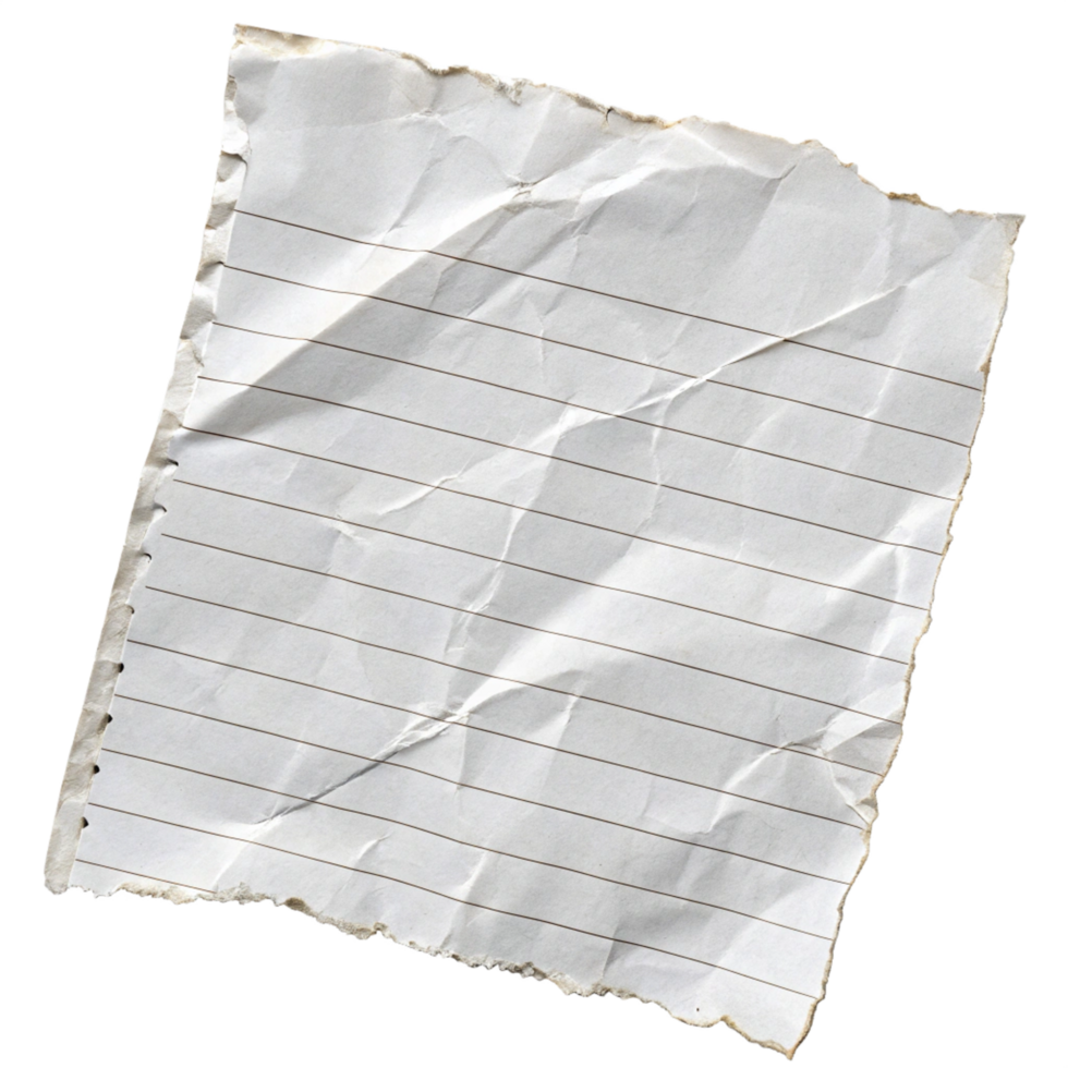 a piece of paper with a blank sheet of paper on Background png
