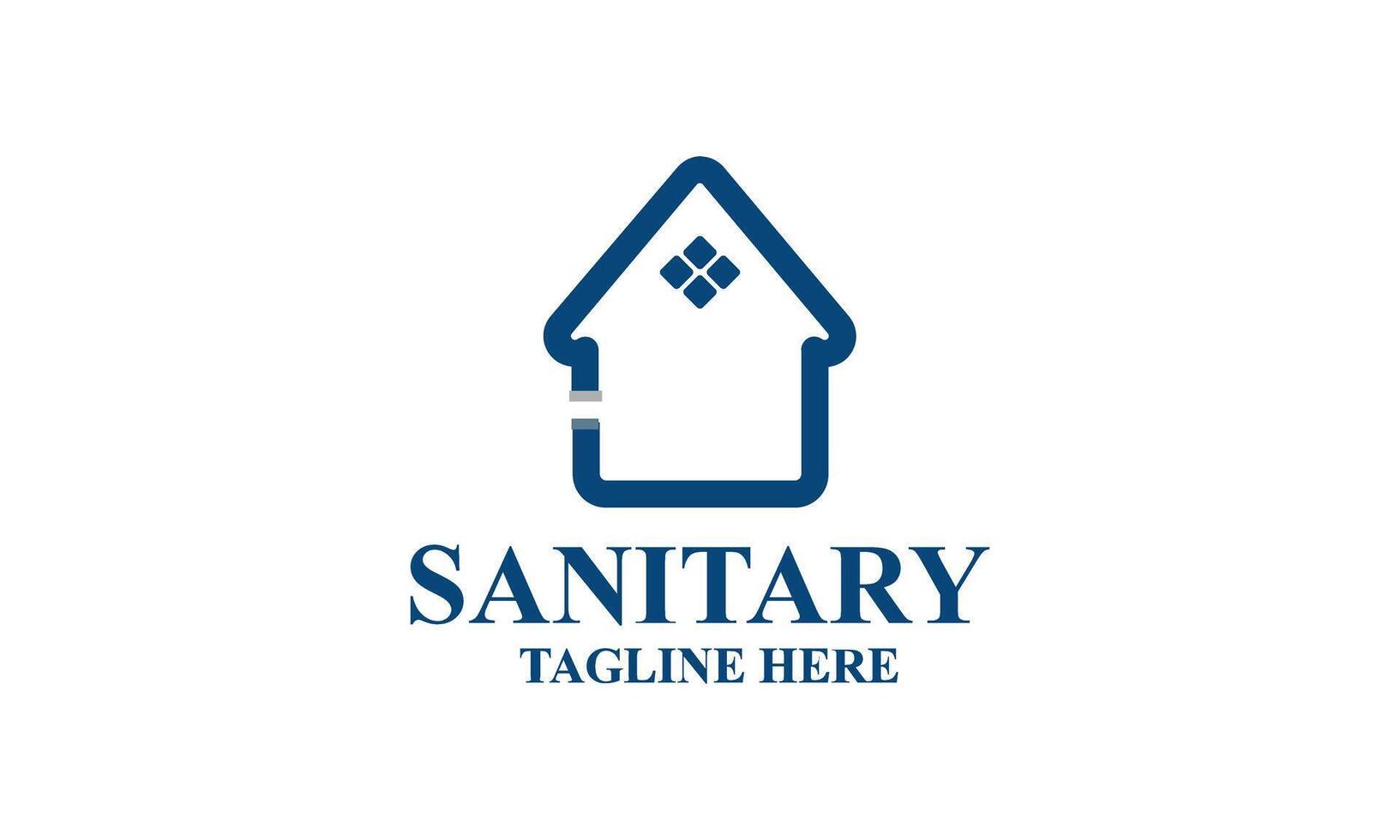 sanitary service logo , illustration vector