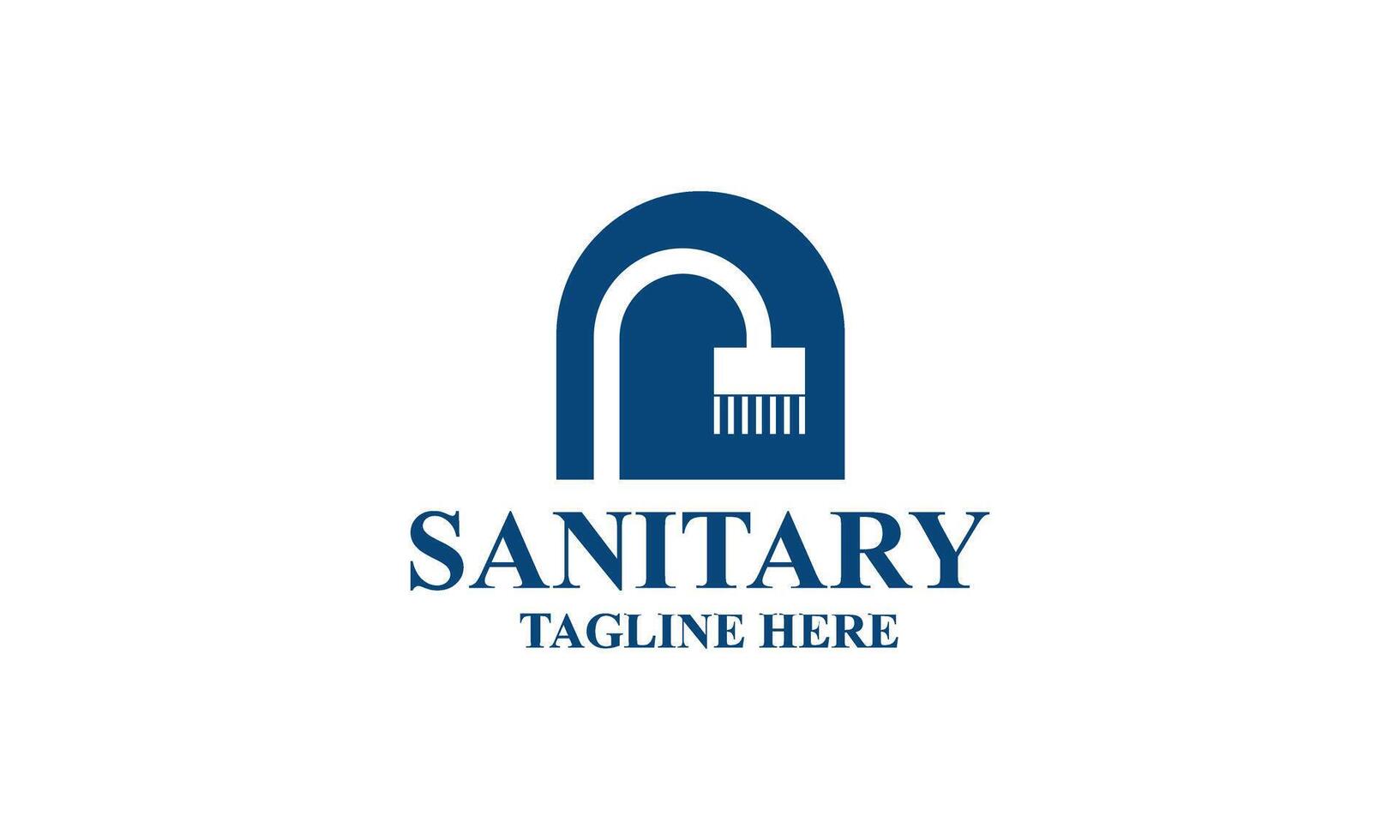 sanitary service logo . vector