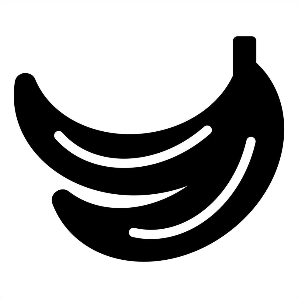Banana icon illustration vector