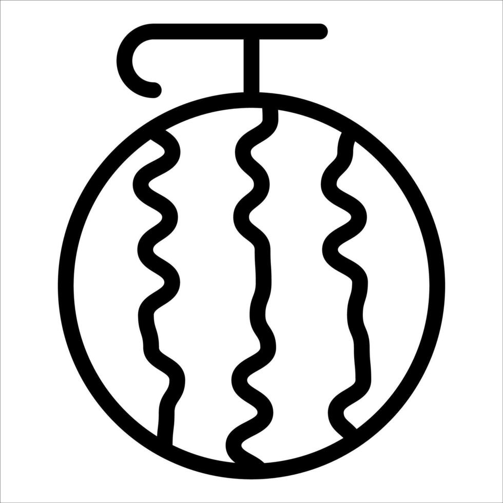 A black and white illustration of a ball with a wavy pattern vector