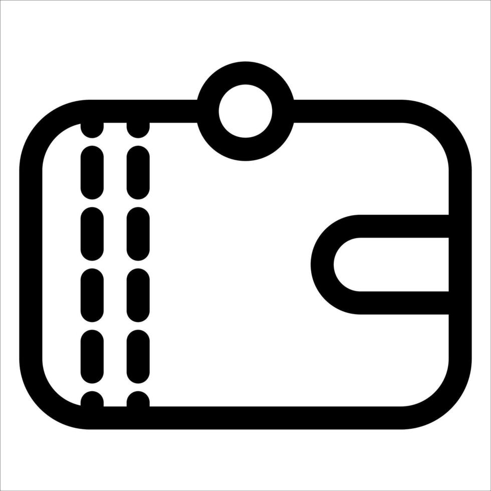new Wallet icon illustration vector