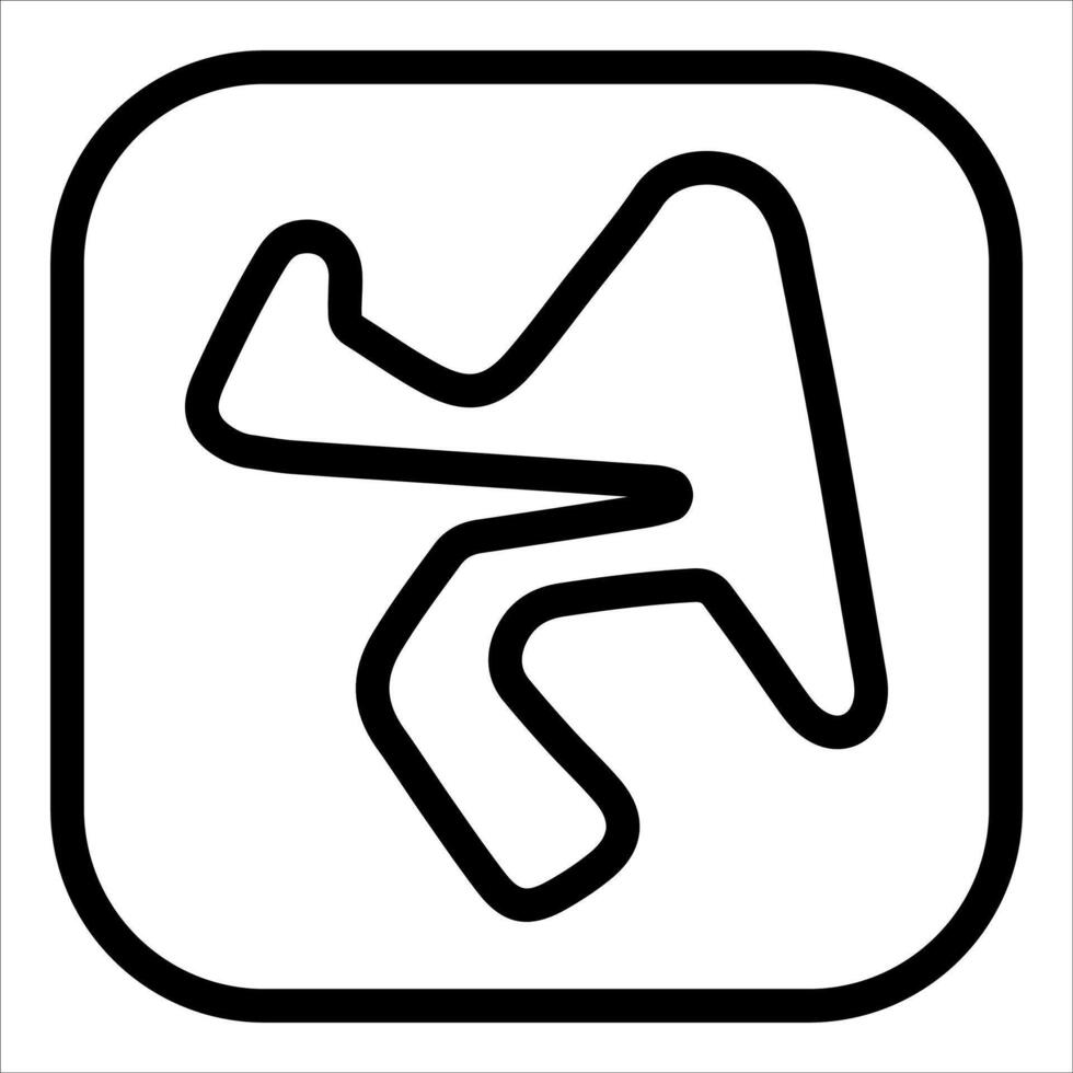 The logo for the circuit of the americas vector