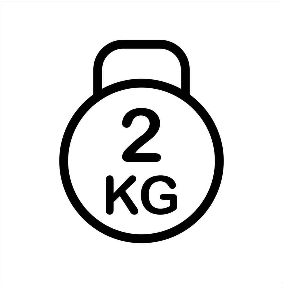 Weight scale icon illustration vector