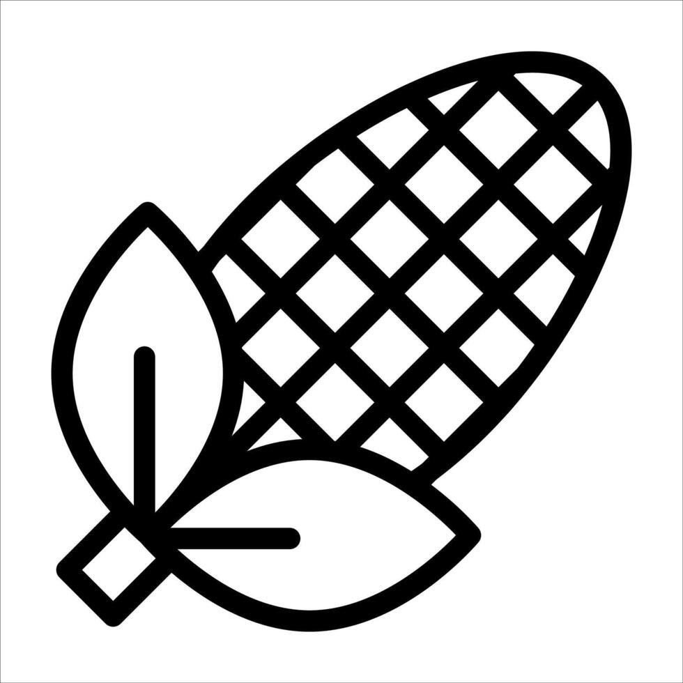 Corn icon illustration vector