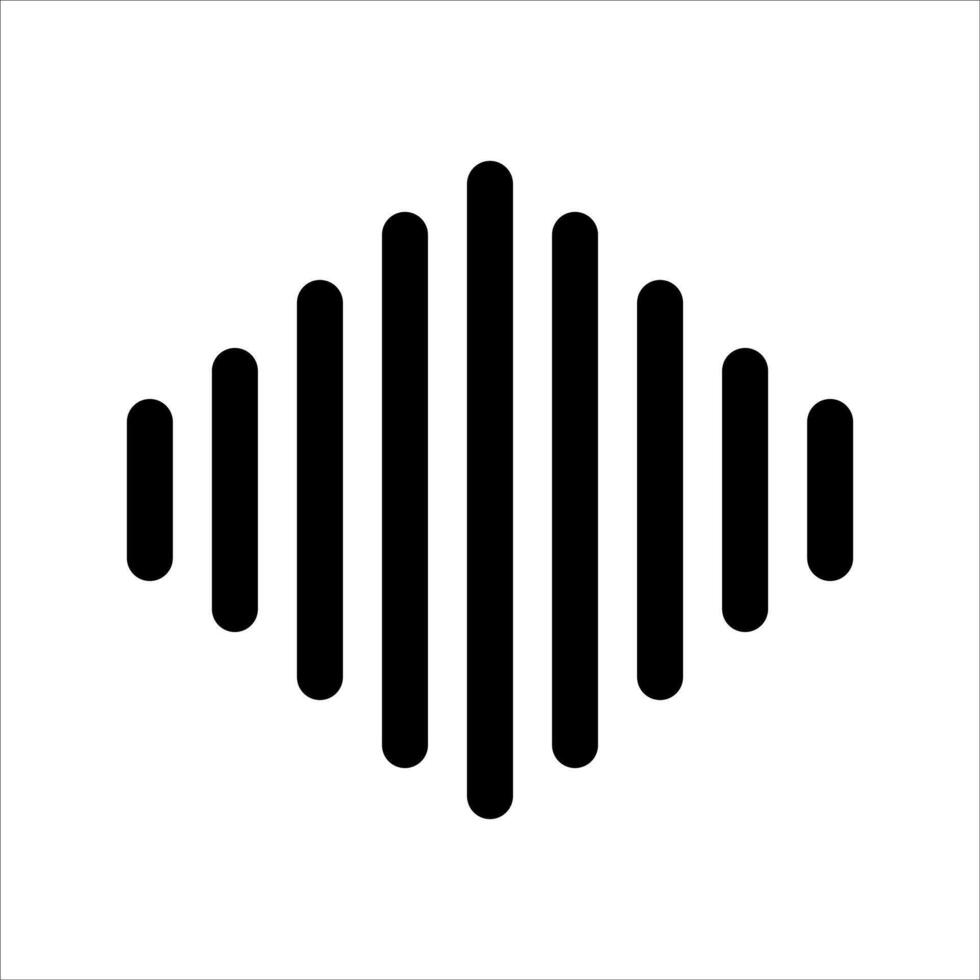 Sound icon illustration vector