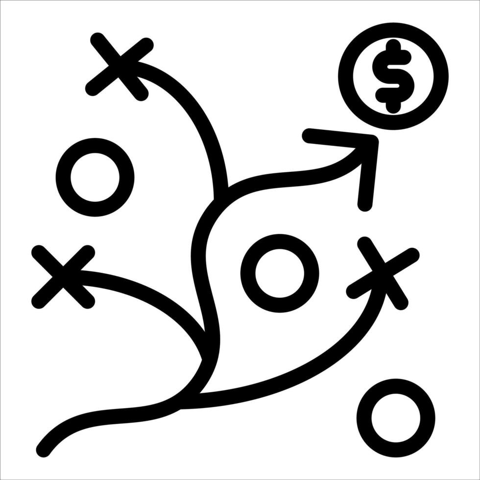A black and white illustration of a football game vector