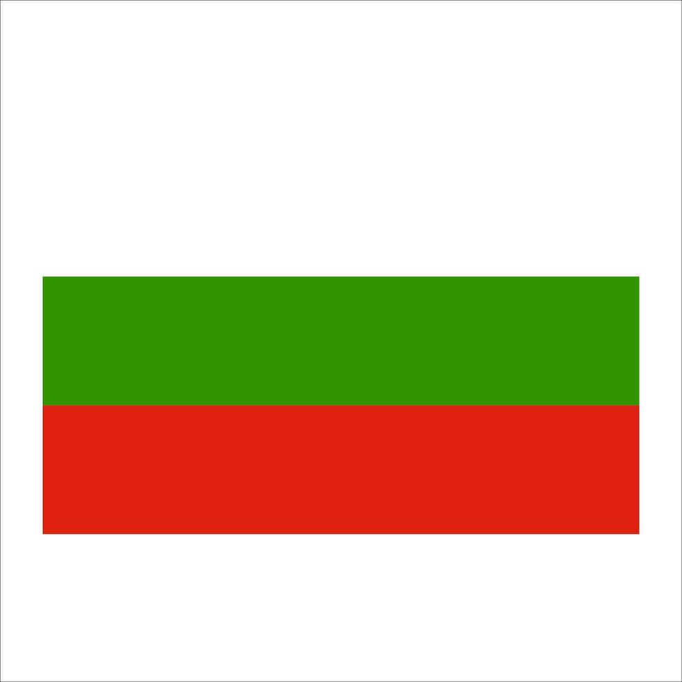 The flag of bulgaria vector