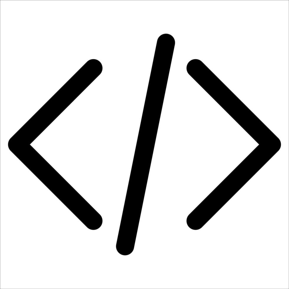 A black and white icon of a symbol with two arrows vector