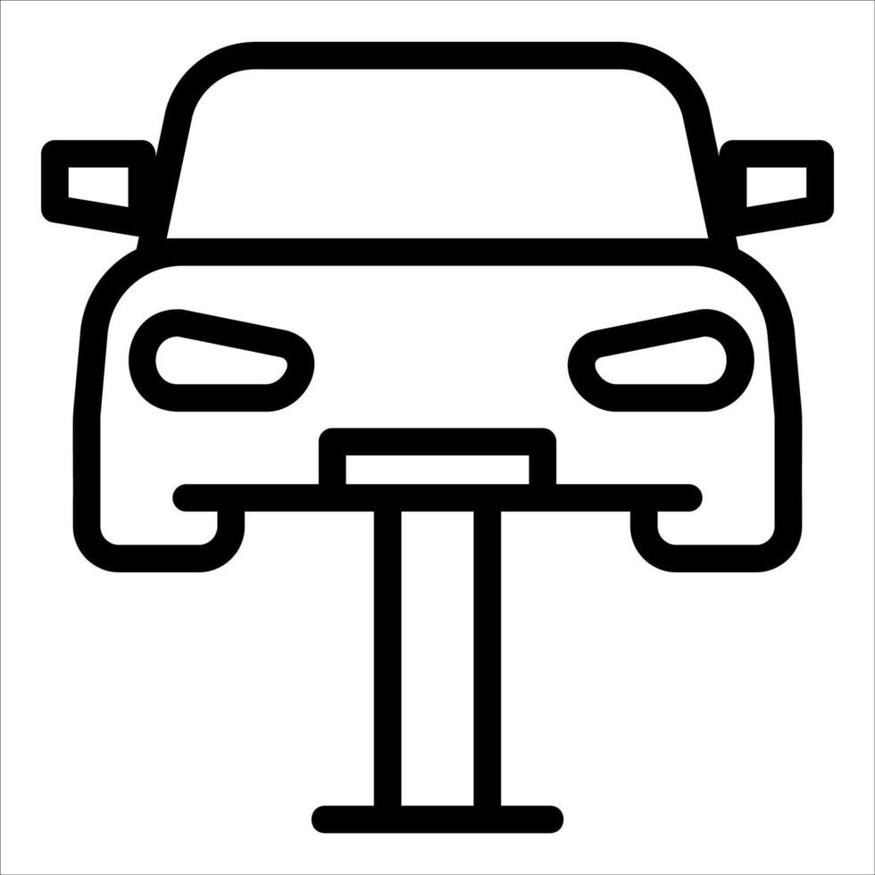 Car repair icon on white background vector