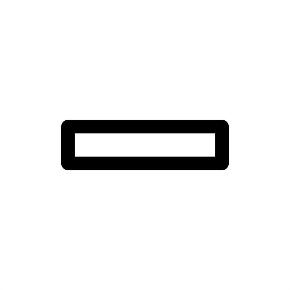 A black and white icon of a bar vector