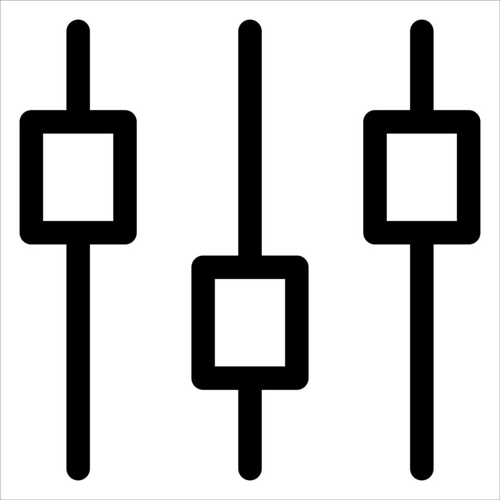 A black and white image of four squares vector
