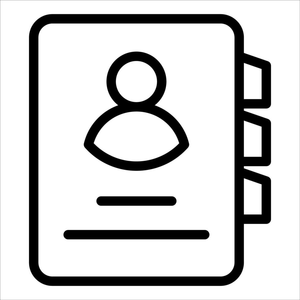 A person is sitting in a folder icon vector