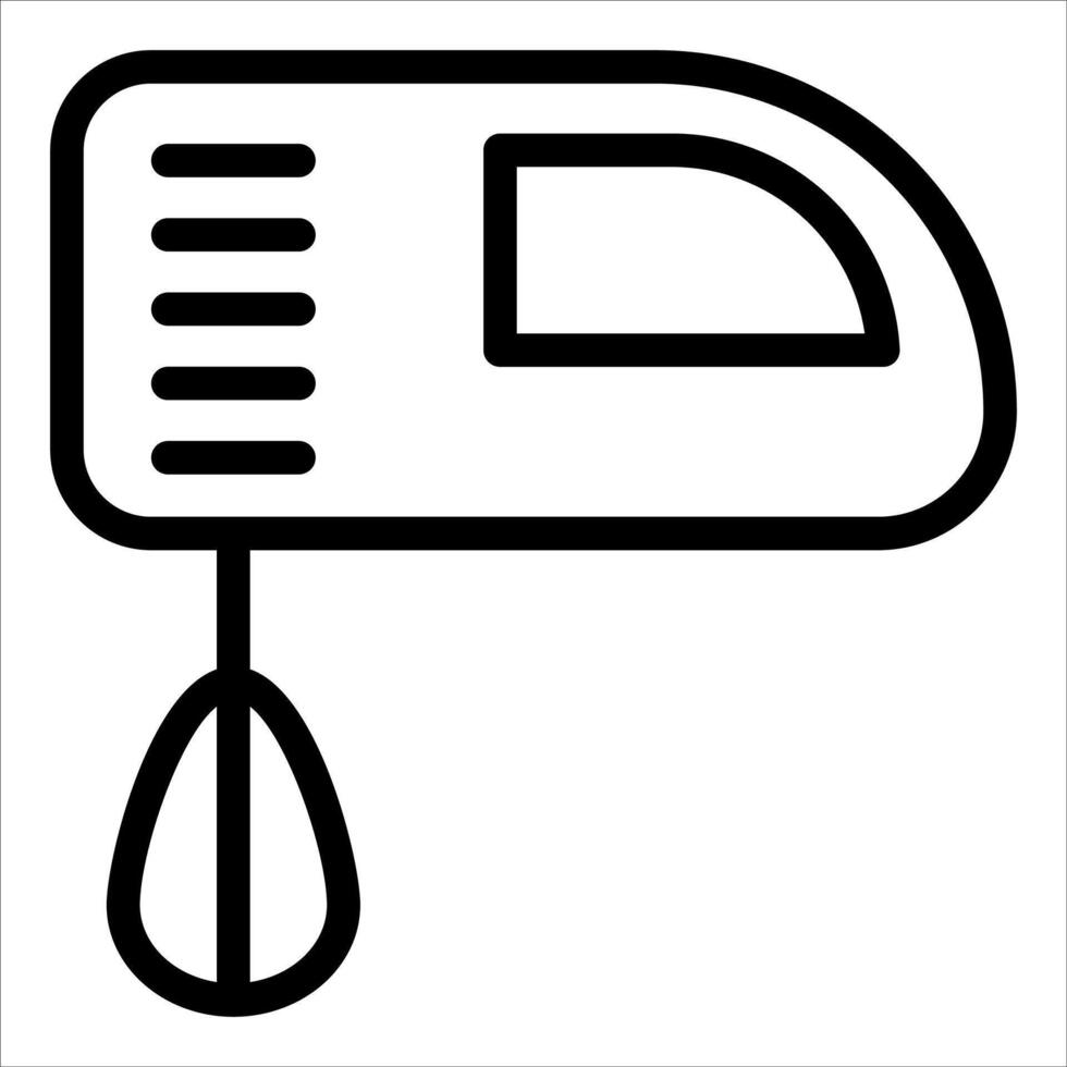 A black and white drawing of a kitchen scale vector