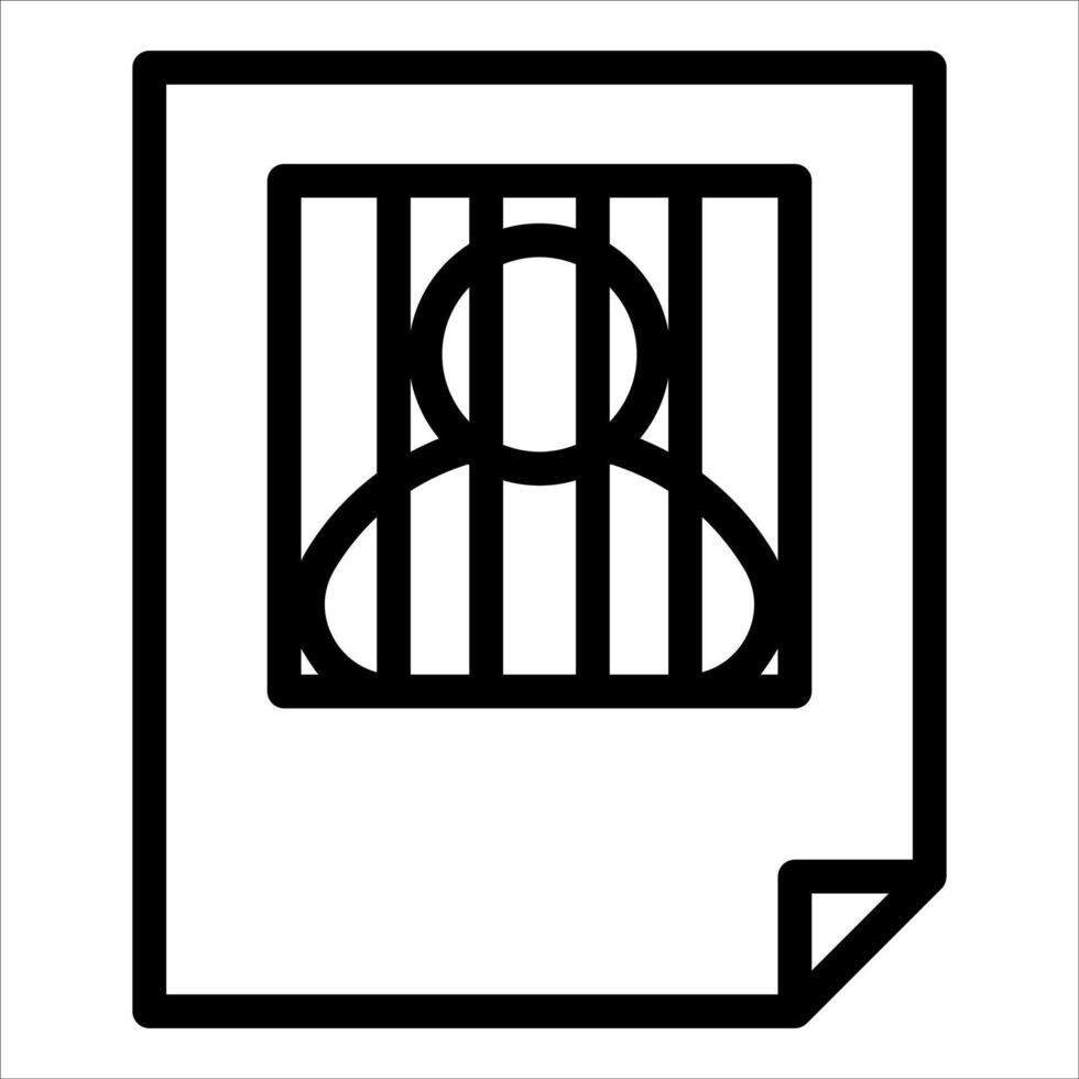 Jail icon illustration vector