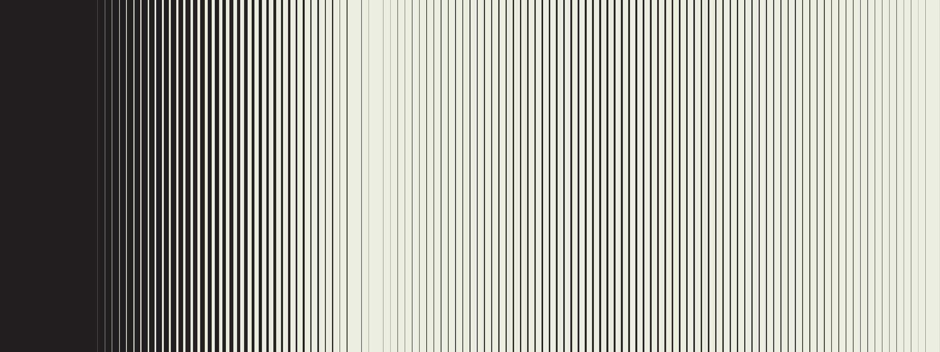 Abstract layout with stripe alignment. A gradient fade moves through black and white lines in a patterned background. vector