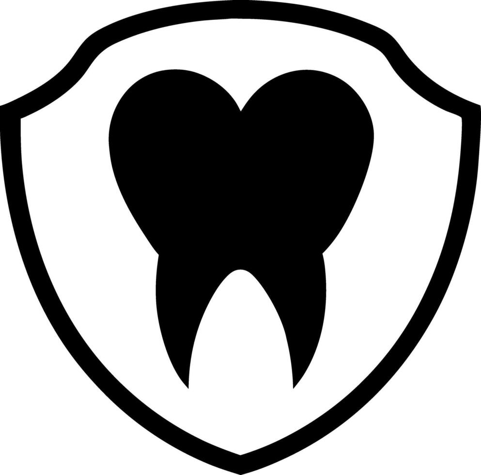 Modern Dental Logo Design Illustration vector