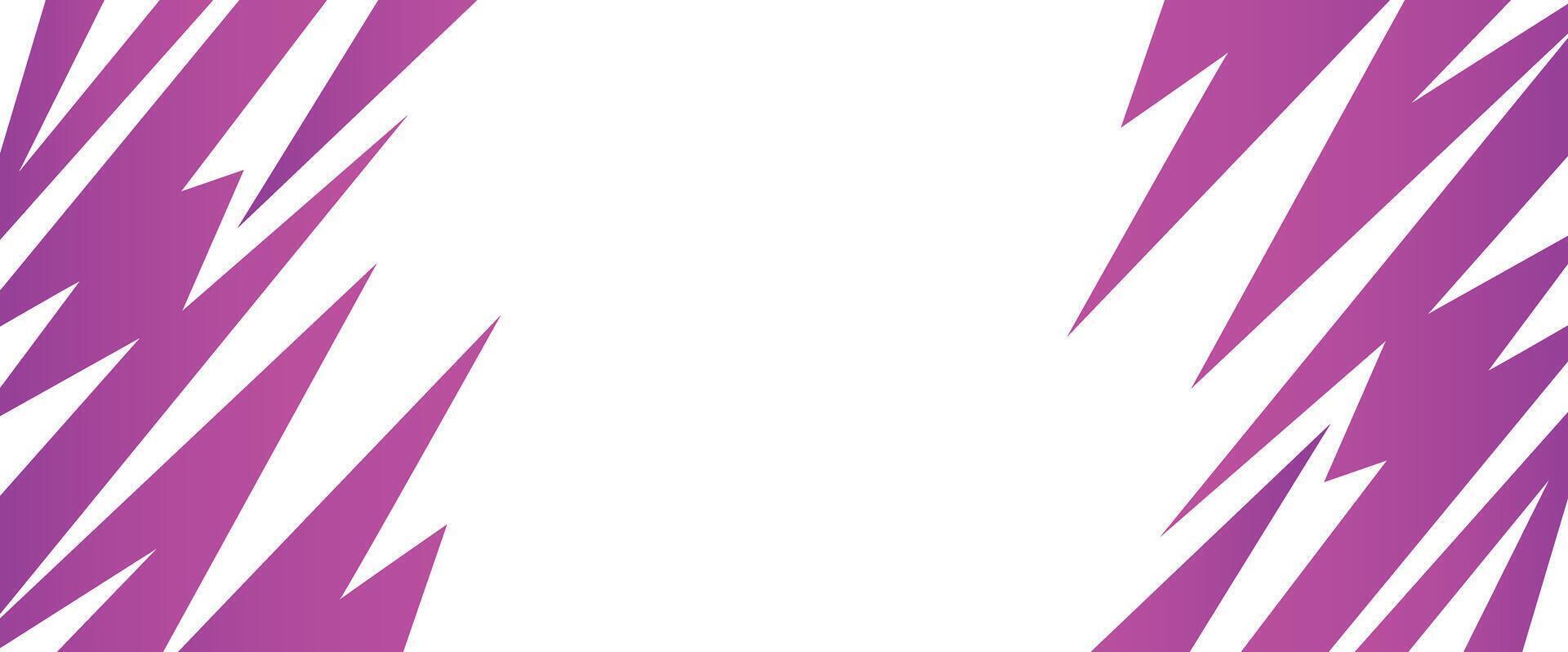 Abstract purple background with geometric spike line pattern and with some copy space area vector