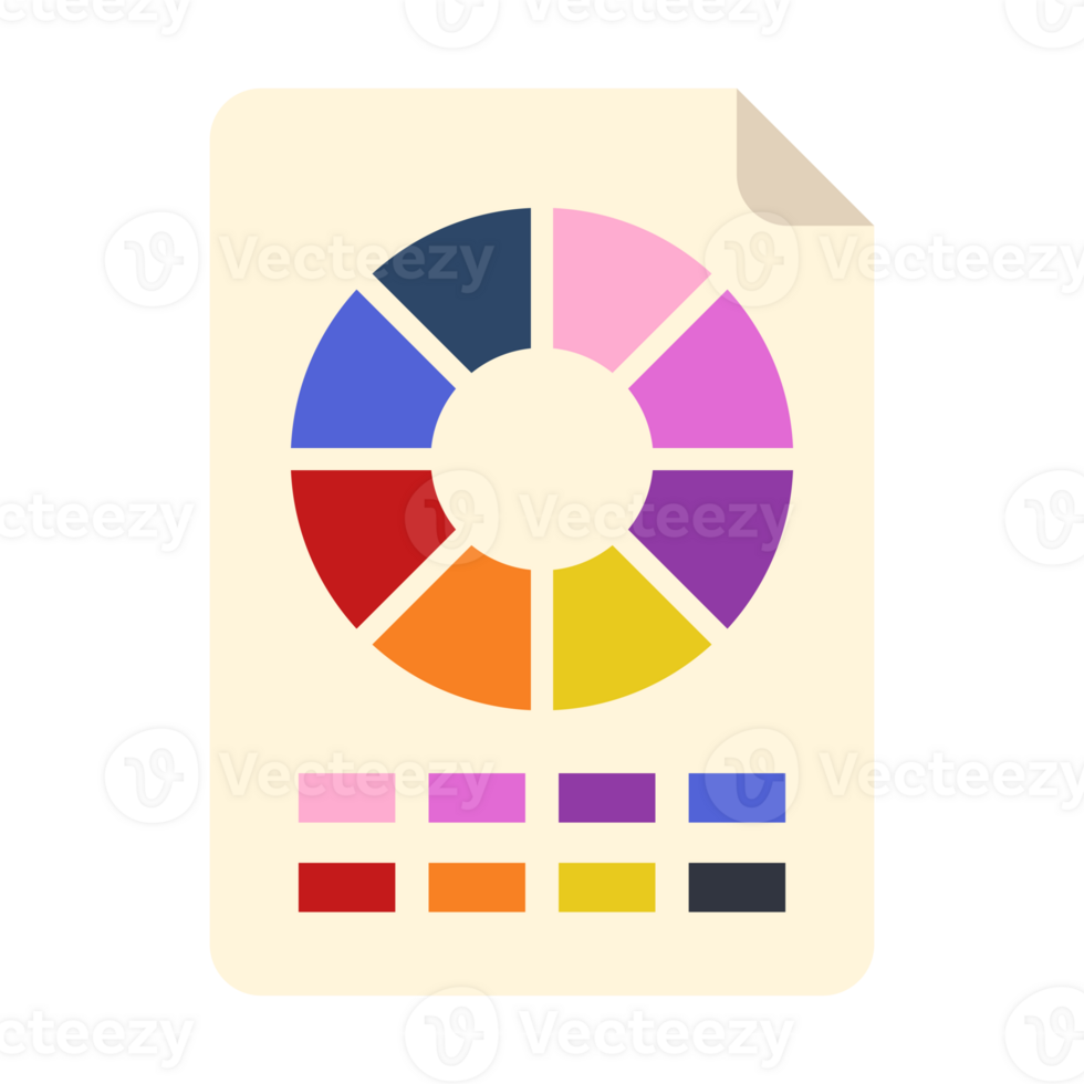 Color wheel icon for android png