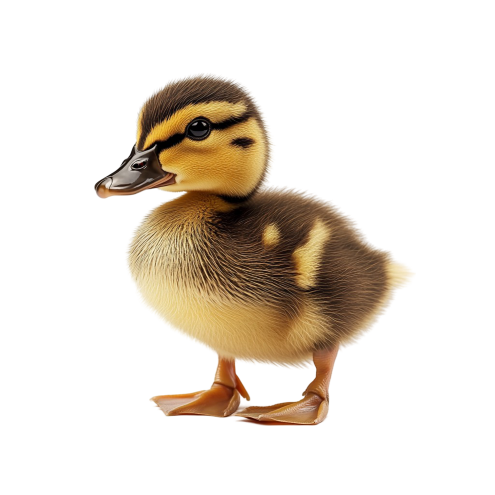 Duckling Standing On Transparent Background png