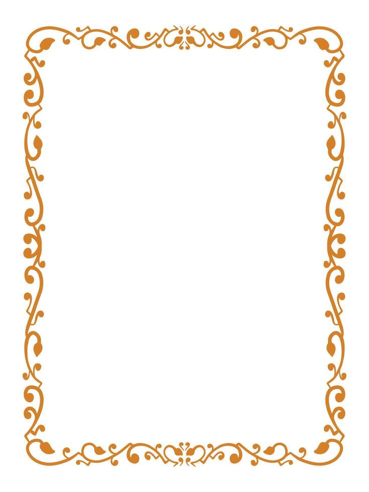 Decorative Floral Corners for Frame Design vector