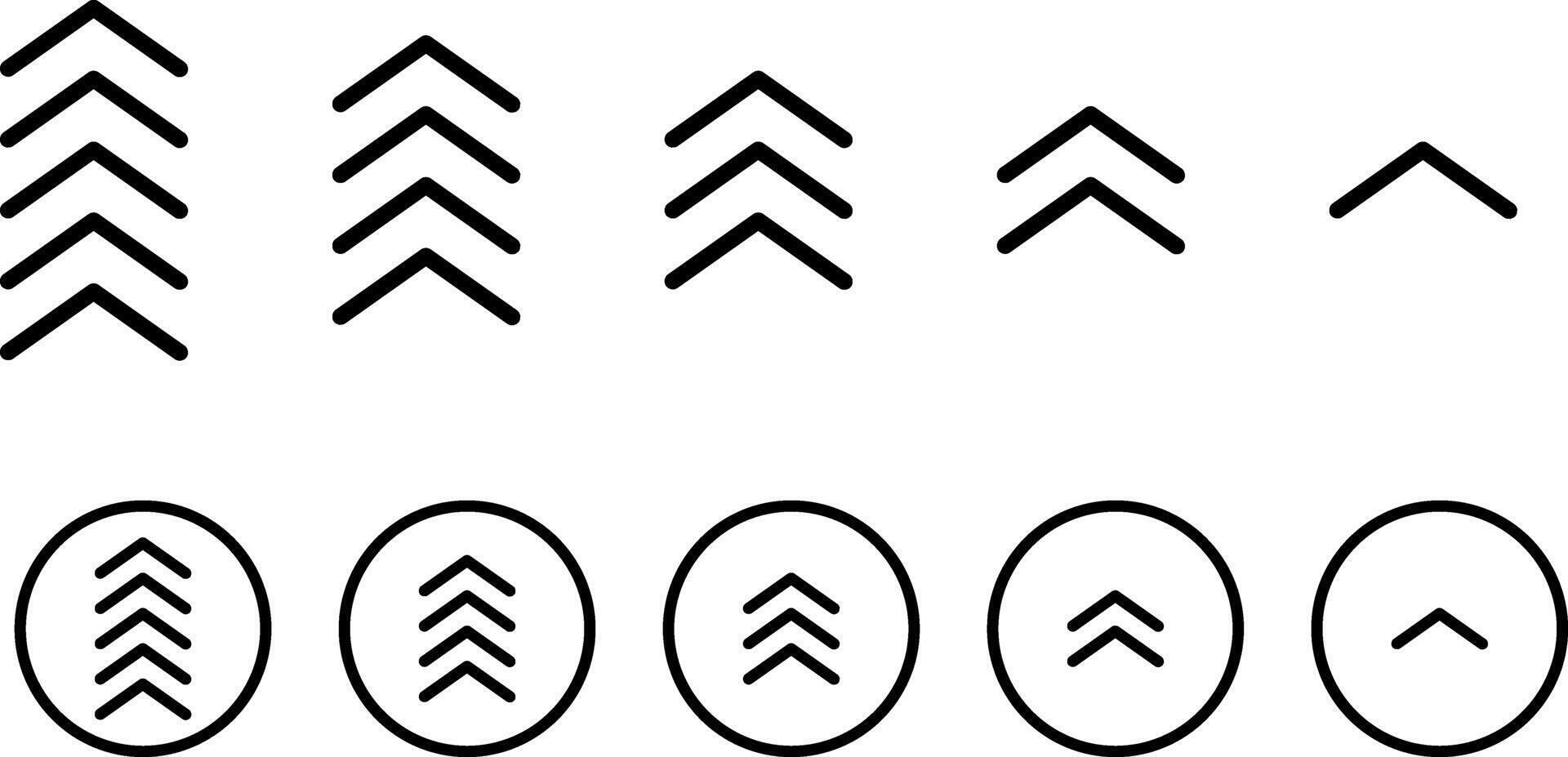 swipe up icon set. halftone arrow sign. social media stories vector
