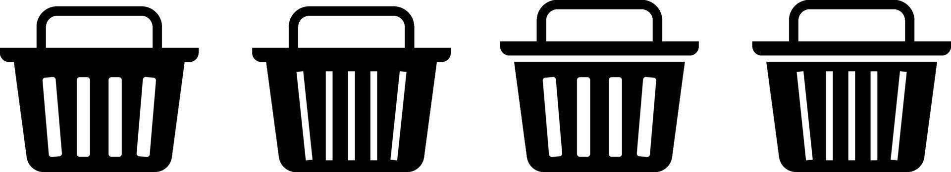 shopping basket store icon. Supermarket symbol. Commercial sign. Buy on market or supermarket. Shop cart symbol. Buy buttons. Delivery Concept vector