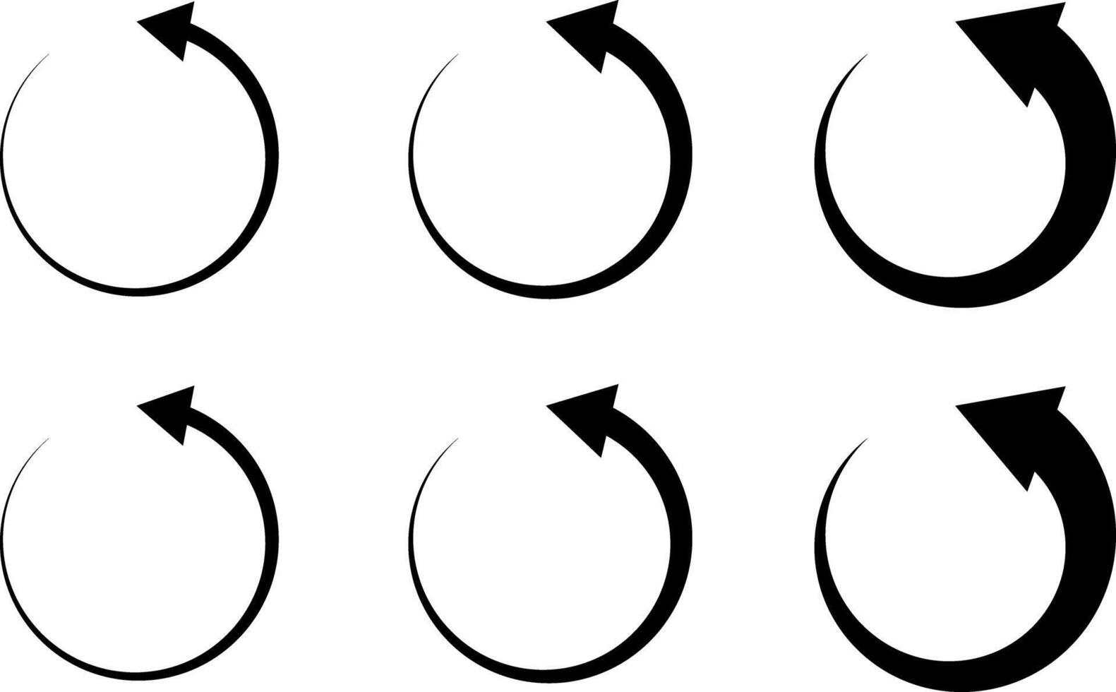 Arrow icon refresh. Reload icon. repeat icons. Loading recycle sign. repeat symbols vector