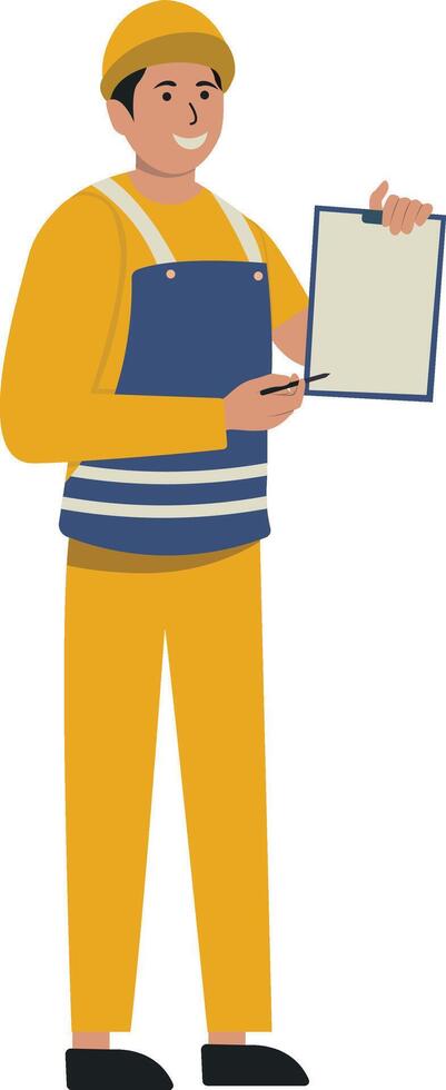 Man Construction Worker vector