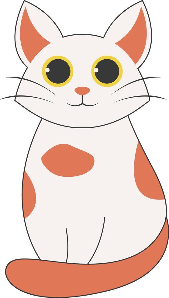 Cute Cat Character vector