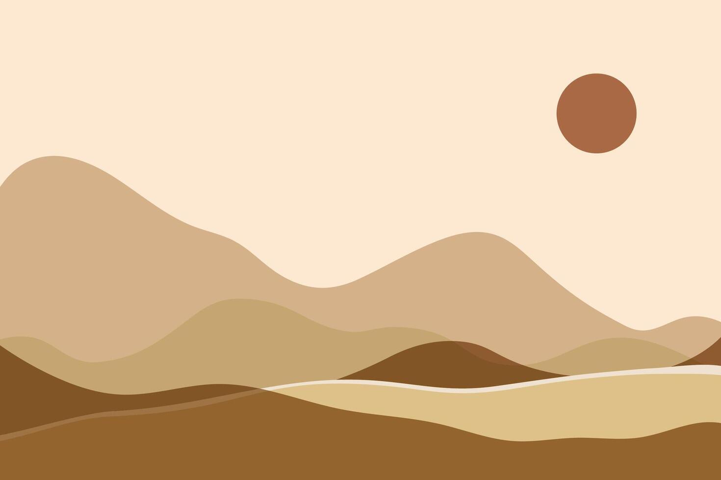 Minimalist style dessert vector