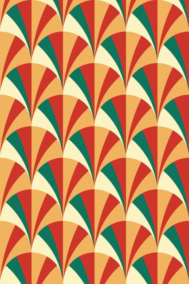 abstract background retro color vector