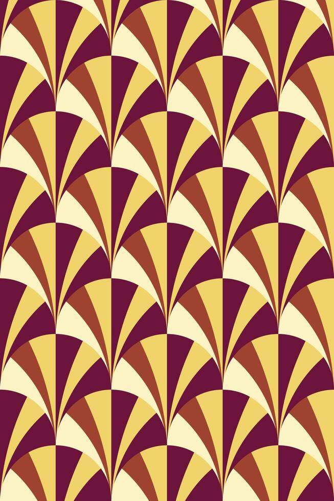 Abstract geometric autumn background, abstract autumn background, seamless triangle pattern with autumn color theme. vector