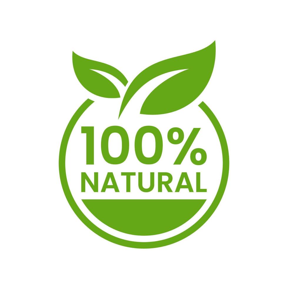 51.epIcon symbol of using natural ingredients for your product vector