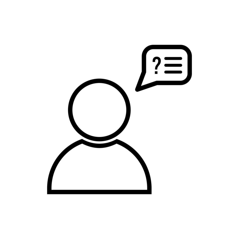 Information Help Icon vector