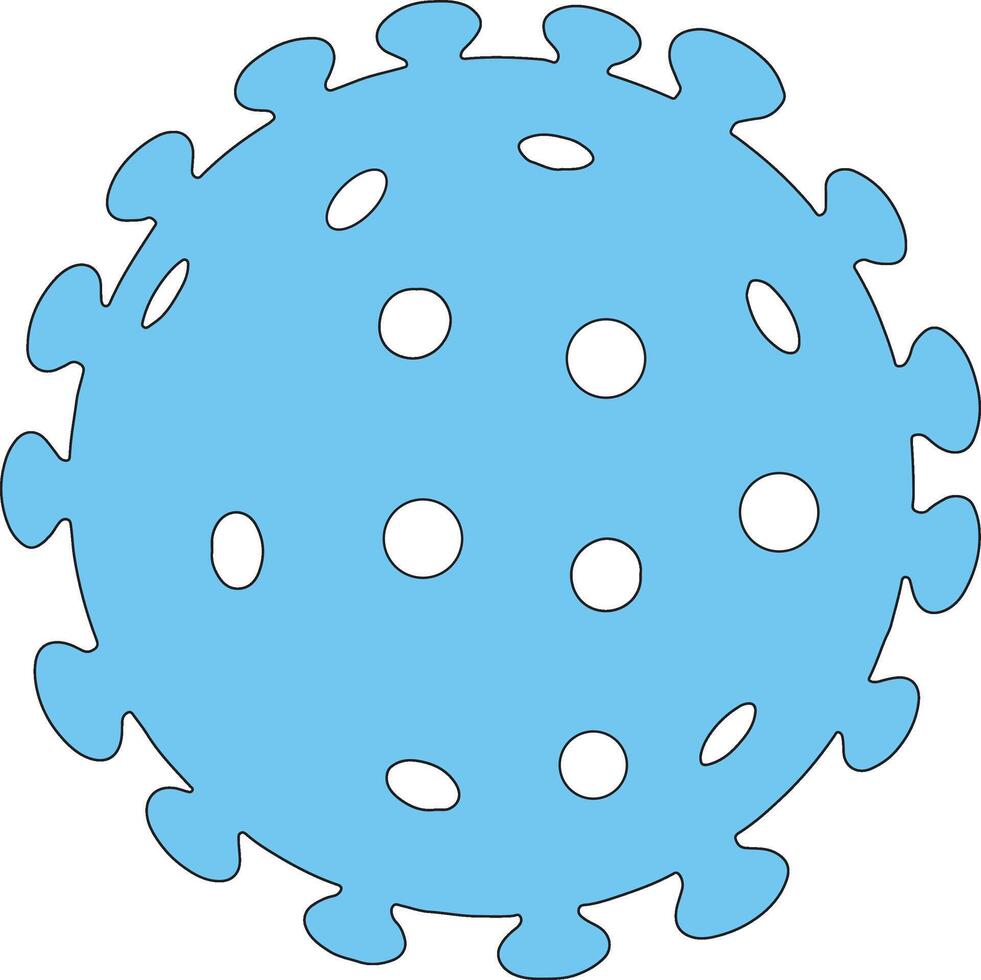 Black virus icon silhouette representing medical microbe bacteria vector