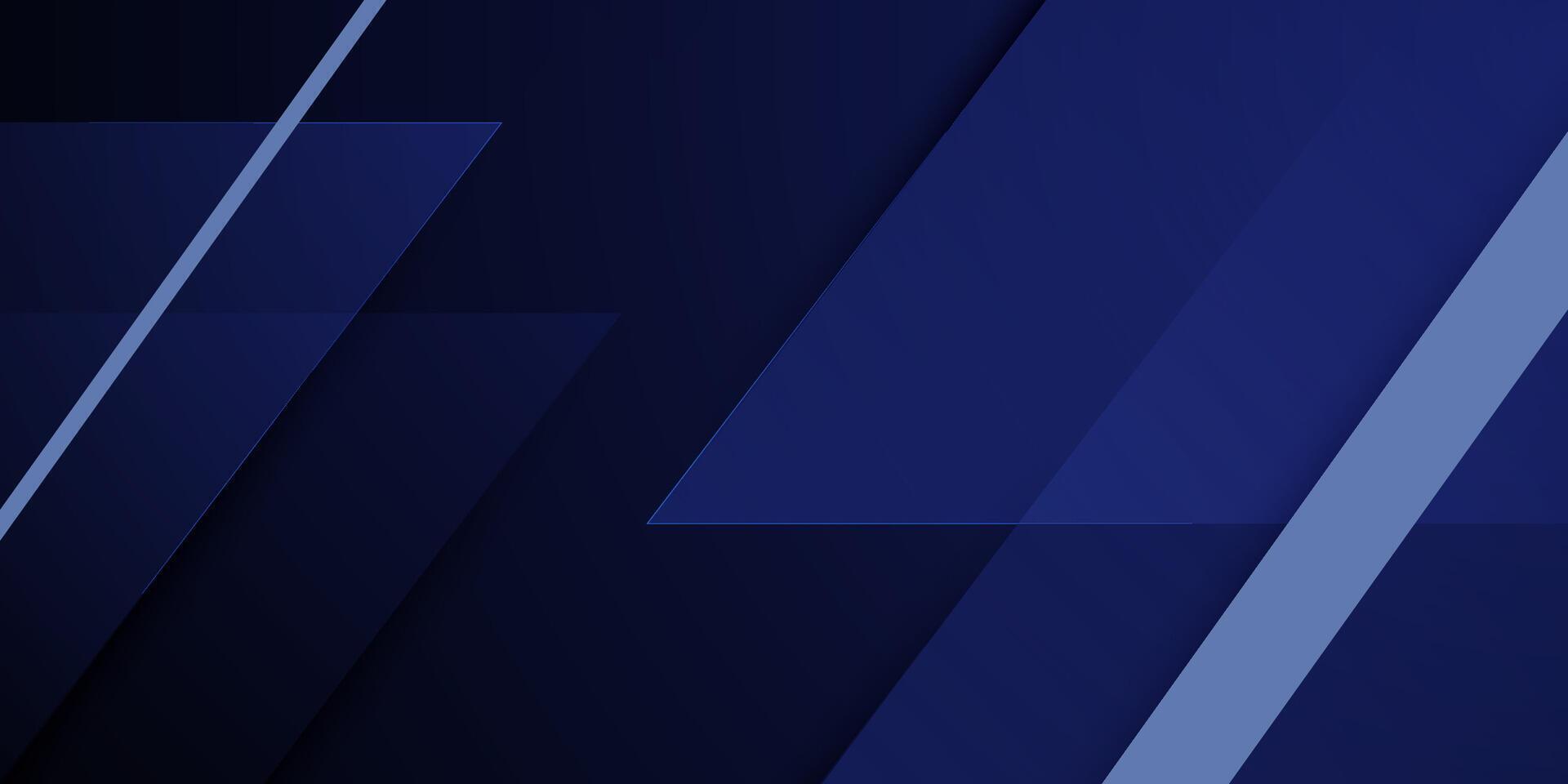 Abstract dark blue overlap futuristic background. Simple papercut overlap shapes pattern background. vector