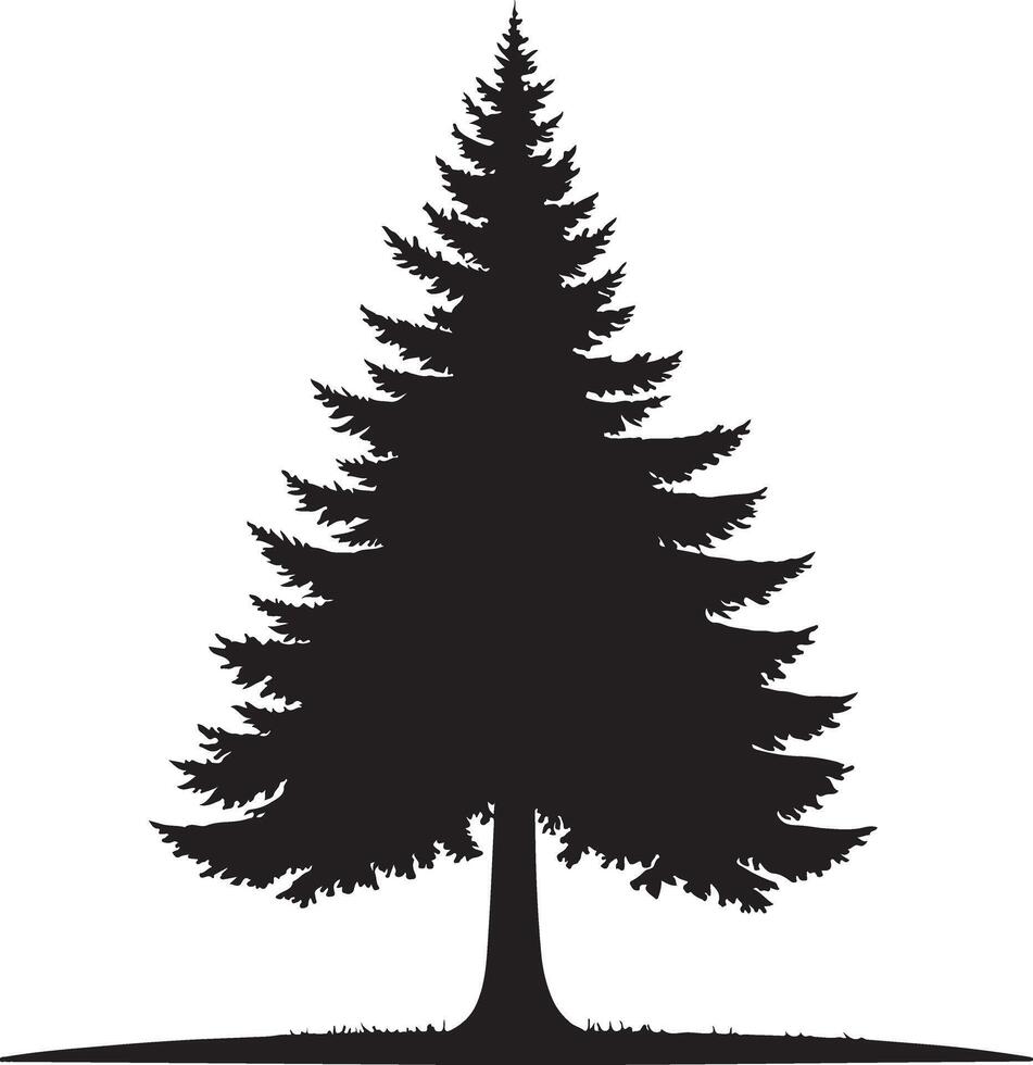 Christmas Tree Illustration Perfect for Cards and Decorations vector