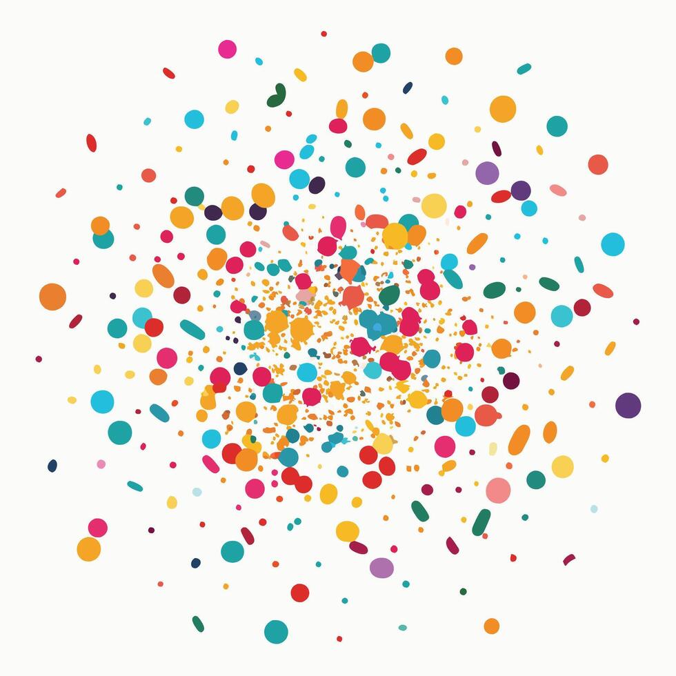 colorful confetti white background white background white background , vector