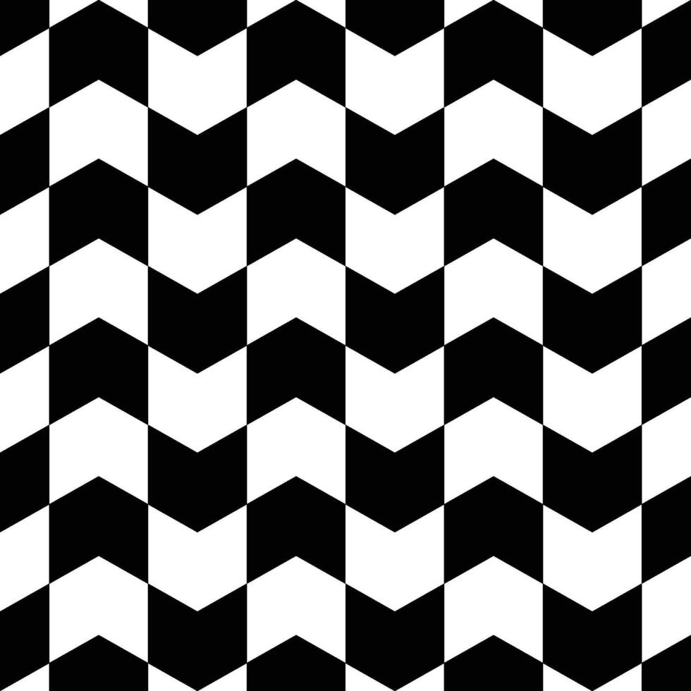 black and white isolated chevron pattern vector
