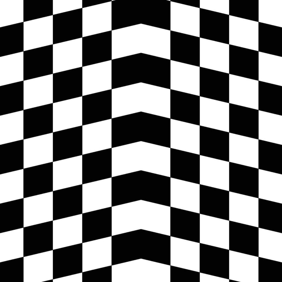 black and white isolated checkered chess pattern vector